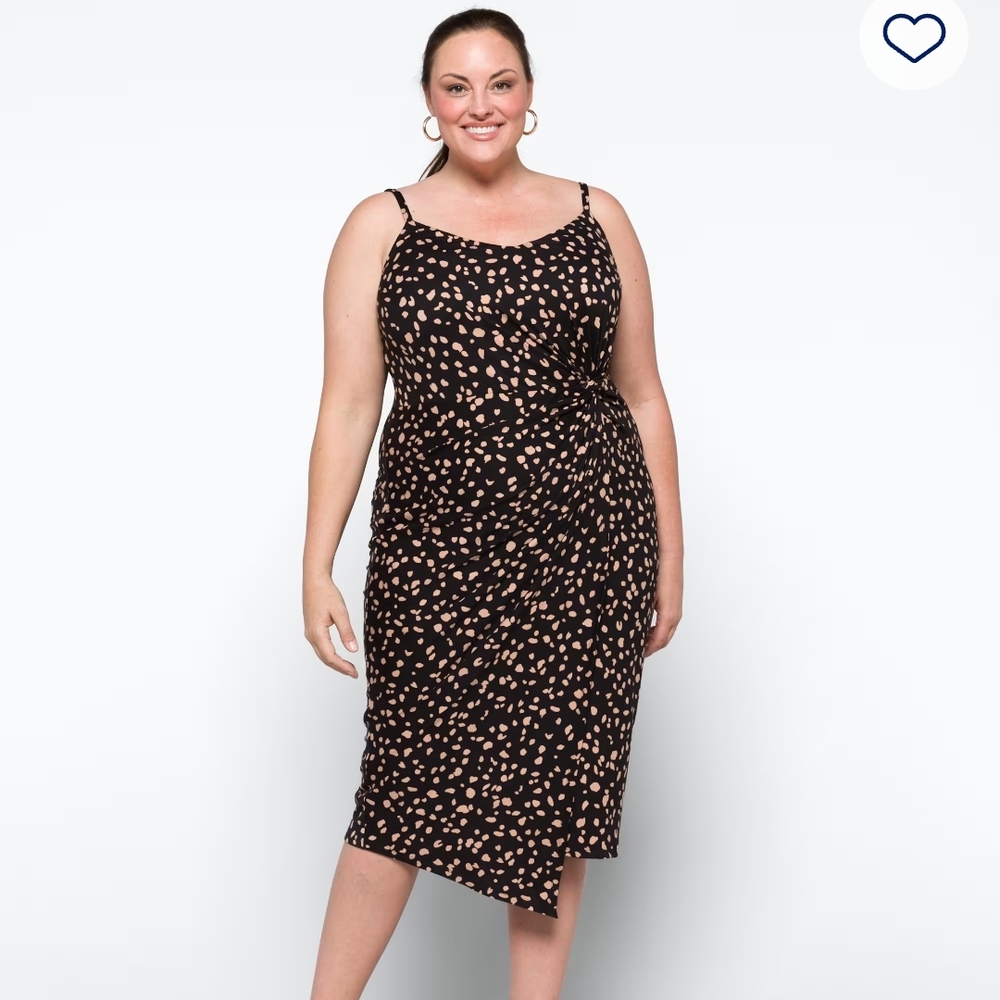 Nine Britton 'Magic Dress' 1X Super Flattering